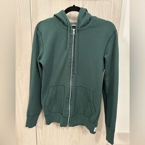Reigning Champ Lightweight Full-Zip French Terry Cotton Hoodie